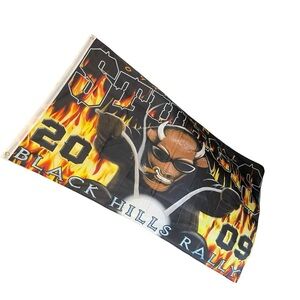 2009 Sturgis Black Hills Rally Motorcycle Flag 3 x 5'